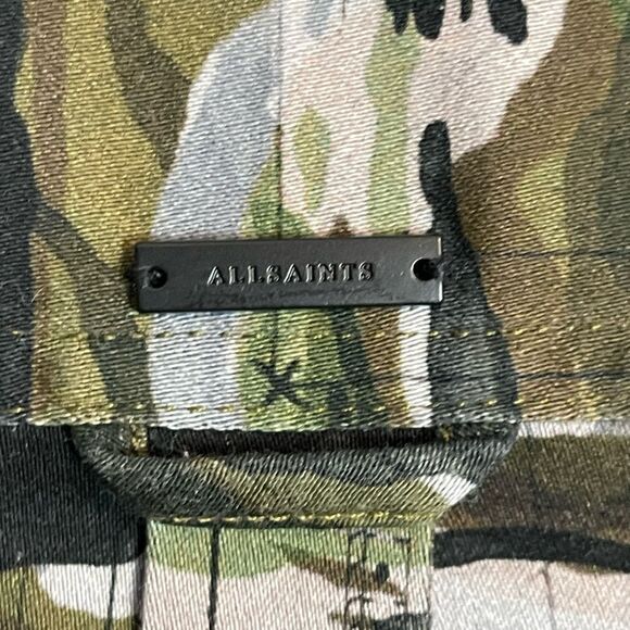 ALLSAINTS Oniyuri Shirt Dress Size US 6/ UK 10 - Picture 9 of 11